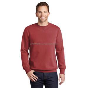 OEM Puff Print Crewneck Bulk Bulk Wholesale DTG Sweat-shirt imprimé de haute qualité Plain Soft Cotton Fleece Sweatshirts pour homme - Product Image 1