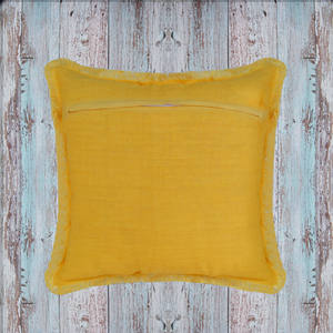 Funda de cojín de tela de lino con patrón de estampado sólido minimalista moderno, funda de almohada de lujo de alta calidad para el hogar y el Hotel competitivo - Product Image 3