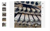 Ferraille d'acier usagée en vrac