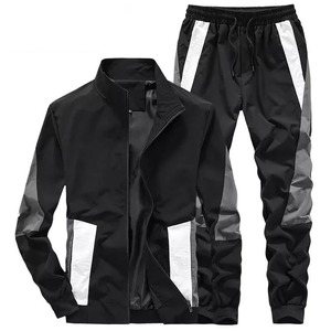 Conjuntos de ropa deportiva para hombre, nueva moda, primavera Otoño, traje deportivo, chaqueta, pantalones de chándal, conjunto de 2 piezas, chándal informal para hombre - Product Image 2