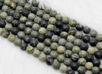 Cuentas Redondas de Seraphinite AAA de 8MM, Calidad Genuina, Modelo RB-SERA-8 de Anshul Impex para la Fabricación de Pulseras