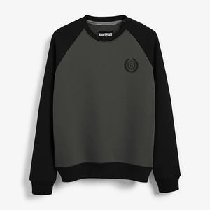 Sweat-shirts personnalisés brodés en molleton d'hiver chaud pour hommes, style streetwear hip-hop, haute qualité, 100% coton - Product Image 3