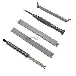 Kit de système de plaques de blocage en titane ALPS Mini 1.1 1.6mm, ensemble d'instruments chirurgicaux vétérinaires orthopédiques pour petits animaux - Product Image 5