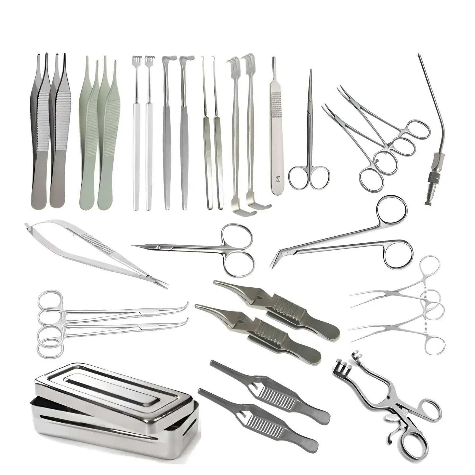 High Quality Brand New A.V. Fistula Surgical Instrument Set 30 Pieces Fistula Surgery Set Stainless Steel