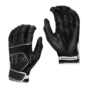 Guantes de bateo de béisbol personalizados, ligeros, personalizados, de alta calidad, profesionales, para deportes juveniles, guantes de bateo de béisbol, fabricante - Product Image 5