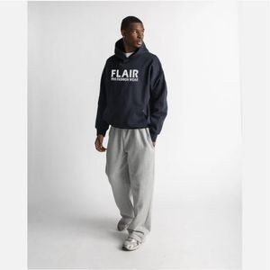 Sudadera con Capucha Extra Grande de Algodón de Alta Calidad, Diseño de Hombros Caídos con Estampado Puff de Alto Peso, Calidad Premium para Hombre - Product Image 5