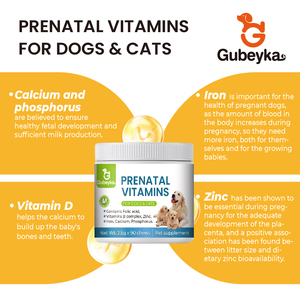 Vitamine prenatali cane vitamine prenatali cani gatti di tutte le razze per la cura per lo sviluppo di animali domestici multivitaminico - Product Image 5