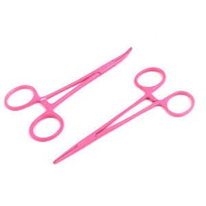 Pinces hémostatiques droites et courbées en acier inoxydable de 12,5 cm, instruments chirurgicaux par INNOVAMED INSTRUMENTS en gros - Product Image 1