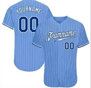 Camiseta de Béisbol Unisex Sublimada, Transpirable, 100% Poliéster, Manga Corta, Personalizable, Servicio OEM - Product Image 2