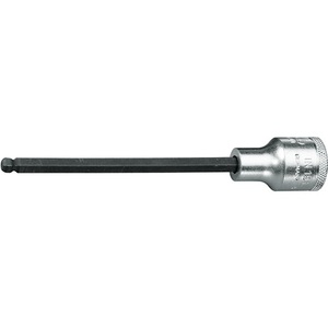 Gedore <b>8mm</b> Ball End Hex Key <b>Socket</b> Wrench Insert 1/2" Drive 140mm Length - Product Image 1