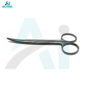 Ciseaux médicaux ALMAC 2025 Metzenbaum à bout arrondi, courbés, 6 pouces, instruments chirurgicaux opératoires vétérinaires en acier inoxydable, instruments manuels - Product Image 2