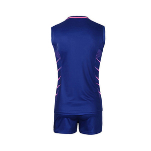 ชุดวอลเลย์บอลแบบซับลิเมชั่นคุณภาพสูง ออกแบบเองได้ สำหรับทุกเพศ ขายส่งราคาถูก พร้อมบริการ OEM และขั้นต่ำ 10 ชุด - Product Image 3