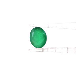 Esmeralda Zambiana Natural, Corte Esmeralda, 2.47 Quilates, Gema Suelta Facetada, Forma de Cojín, Ovalada, Pera, Formas Fantasía, Diamante de 1 mm, Tratada con Calor, Certificada por GRS - Product Image 2