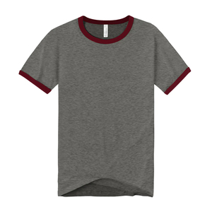Ringer Tee Tri-blend Cotton Ringer Tee T Shirts Men's 50/50 Crewneck Short Sleeve Ringer T-Shirt - Product Image 1