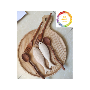 Rustic <b>Wooden</b> Fish <b>Craft</b> Wholesale Eco Decor for Gift and Souvenir Stores - Product Image 2
