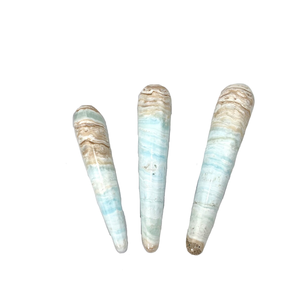 Varita de cristal, Varita de aragonita azul para mujer, ejercicio Kegel, cuerpo Natural y cristal curativo, Varita de masaje Yoni, venta al por mayor - Product Image 5