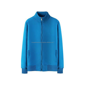 Sudadera personalizada de alta calidad con cremallera para invierno, poliéster, lana, lavado con ácido, transferencia de calor, sublimación, suéter con cremallera impresa - Product Image 2