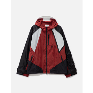 High Street Veste Coupe-Vent Respirant Bloc De Couleur Nylon Coton Stand Lumière Sportswear Casual Hiver Logo Personnalisé Plus La Taille - Product Image 6