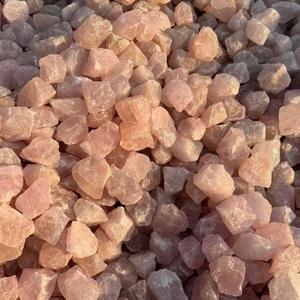 คริสตัลควอตซ์สีชมพูธรรมชาติจากมาดากัสการ์ แบบหยาบ ไม่เจียระไน สำหรับทำเครื่องประดับและงานพันลวด - Product Image 5