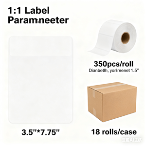 Label termal langsung kustom <span class=keywords><strong>3</strong></span>.5 inci X 7.75 inci Label apotek <span class=keywords><strong>3</strong></span> bukti tahan air - Product Image 6