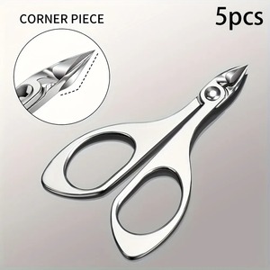 Professional Manicure <b>Cuticle</b> Scissors Stainless steel Nail <b>Cuticle</b> Clippers <b>Trimmer</b> Dead Skin Remover Manicure Pedicure Cutter - Product Image 2