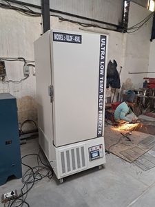 Réfrigérateur médical de laboratoire, congélateur ultra basse température, 280 litres, acier inoxydable, double porte, pour utilisation à -20°C - Product Image 5