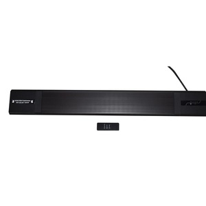 Calentador de Patio Eléctrico de Pared Polaris, 116 x 15 x 5 cm, Negro, Calentador de Sombrilla para Exteriores, para Jardín y Patio - Product Image 1