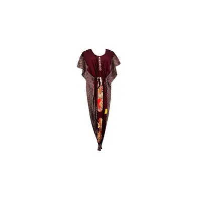 輸出業者によるカジュアルな着用ドレスのためのカスタマイズされたサイズのヴィンテージスタイルのプレミアム女性ロングコットンカフタン