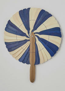 Éventail en feuilles de palmier fait main, éventail traditionnel en feuilles de palmier pour la décoration de table de mariage, logo personnalisé accepté au Vietnam - Mme Violet - Product Image 6