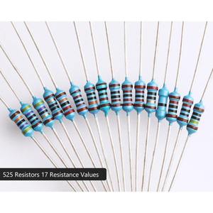 Kit de prototypage avec 17 valeurs de résistances à 1 % de précision pour la prototypage électronique - Product Image 3