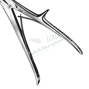 Rongeur de Hueso Beyer de Alta Calidad, Instrumento Manual de Doble Acción de Acero Inoxidable para Corte Óseo en Cirugía Ortopédica y Neuroquirúrgica - Product Image 5