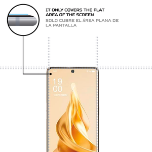 ฟิล์มกันรอยหน้าจอ ANTISHOCK สำหรับโทรศัพท์มือถือออปโป้ รีโน 9 โปรฟิล์มป้องกันระดับพรีเมียม - Product Image 4