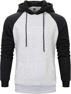 Siêu mềm quá khổ zipper-up hoodie cho nam giới lỏng phù hợp với dài tay áo bền vững cotton màu sắc rắn phía trước Logo vị trí cho - Product Image 4