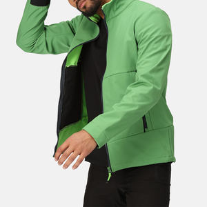 Veste Softshell zippée de haute qualité pour l'extérieur Prix ​​bas Entièrement personnalisée Veste d'hiver pour homme Veste zippée de chasse - Product Image 5