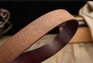 Factory wholesale top quality custom <b>genuine</b> <b>leather</b> <b>belt</b> for men - Product Image 4