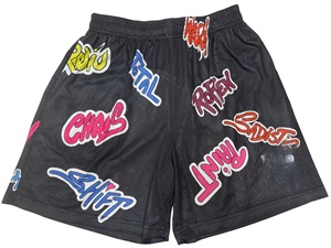 Shorts de sport d'été pour hommes, décontractés, amples, respirants, à séchage rapide, avec cordon de serrage, pour la course et l'entraînement en extérieur - Product Image 6