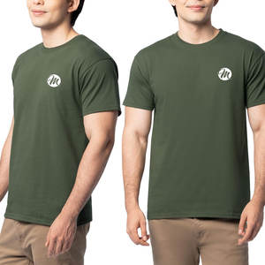Camiseta de Verano para Hombre, Diseño 2026, Algodón y Poliéster, Venta al Por Mayor, Logotipo Personalizado - Product Image 1