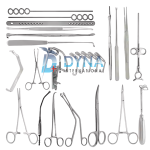 Juego de Instrumentos Quirúrgicos Manuales para Amigdalectomía y Adenoidectomía, Calidad Premium, Reutilizables, de Acero Inoxidable - Product Image 4