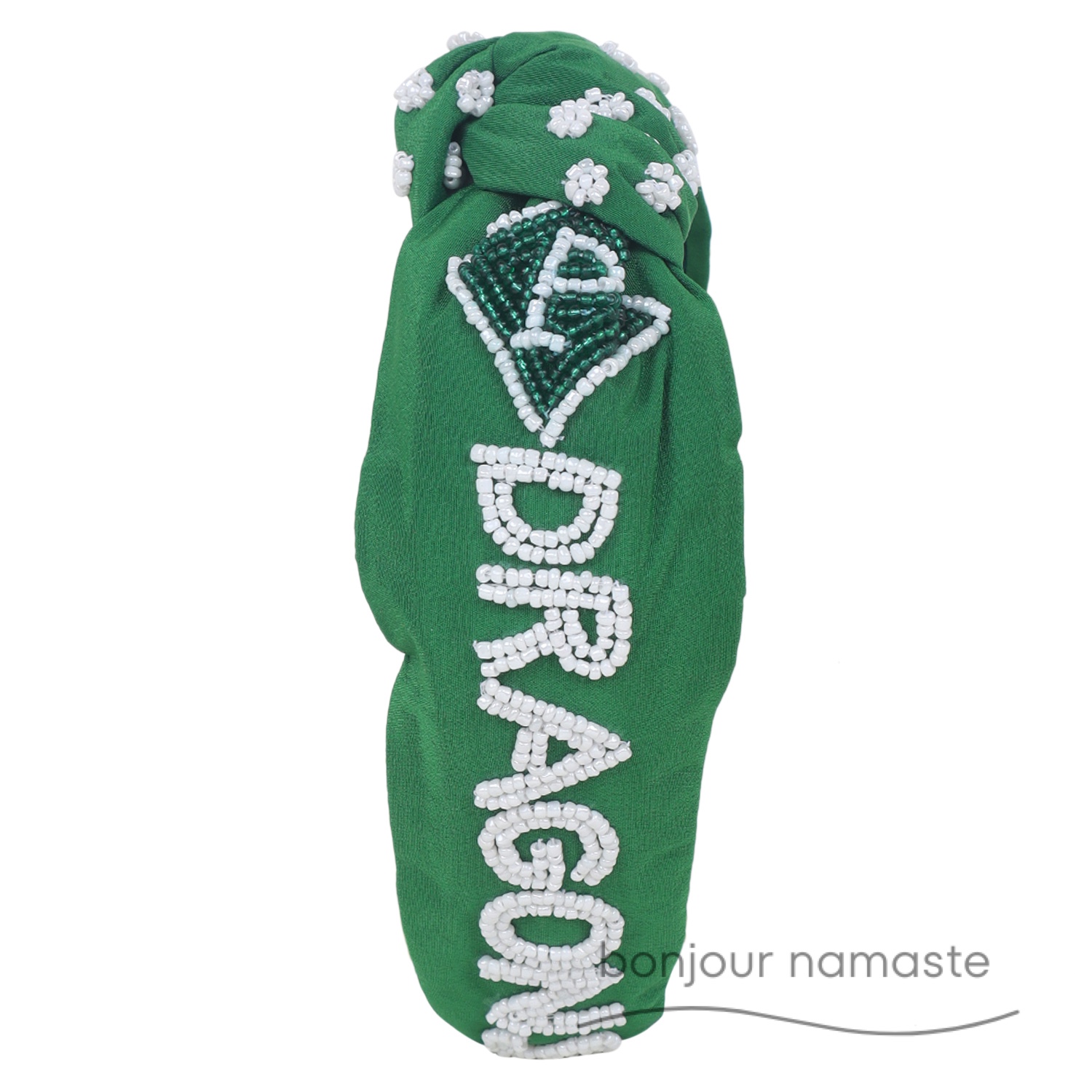 Multicolor (eggshell white & emerald green) - Free to customize