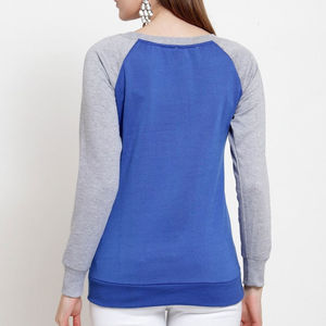 Ensemble de survêtement en coton 100% tricoté uni pour femmes, logo personnalisé de qualité supérieure, deux pièces, fermeture éclair intégrale, sweat-shirts à capuche et pantalons - Product Image 6