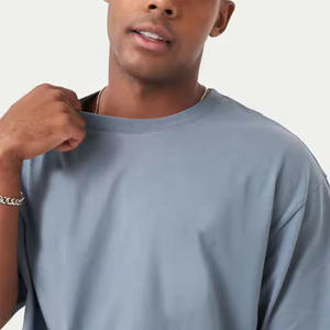 เสื้อยืด DTG สำหรับผู้ชายเสื้อยืดโอเวอร์ไซส์เปิดไหล่2025พิมพ์ลายแบบกำหนดเอง - Product Image 6