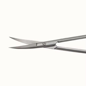 Tijeras Curvas para Recortar Cejas, Tijeras de Acero Inoxidable para Manicura y Cutículas, Herramienta de Cuidado Personal para Mujeres y Hombres - Product Image 3