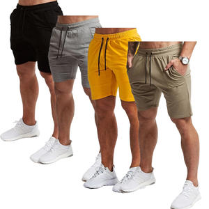 Pantalones cortos de lana de invierno con patrón caliente para hombre, ropa deportiva informal de algodón para gimnasio, jogging, logotipo personalizado OEM a granel, venta al por mayor - Product Image 6