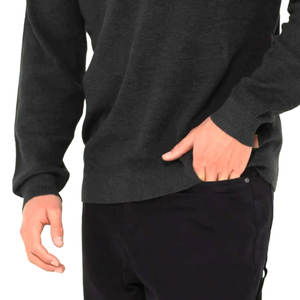 เสื้อสเวตเตอร์สำหรับผู้ชายเสื้อสเวตเชิ้ตคอตตอนผสมปรับได้ - Product Image 5