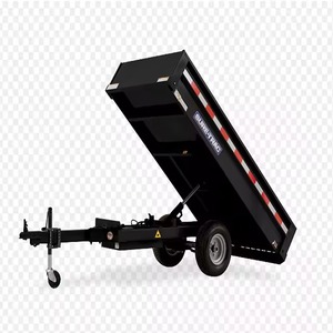 Top Quality 4 Wheel 3-10 Ton Agriculture <b>Farm</b> <b>Trailer</b>/ Tipping Dump <b>Trailer</b> in Stock/ Tractor Equipment - Product Image 5