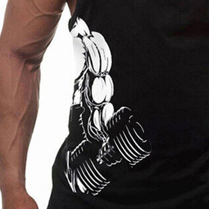 เสื้อกล้ามรัดกล้ามเนื้อสำหรับผู้ชายเสื้อผ้าสำหรับใส่เล่นฟิตเนสเล่นฟิตเนสเล่นฟิตเนส - Product Image 3