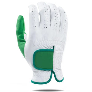Gants de golf durables en cuir véritable de couleur personnalisée gants de golf en tissu d'agneau PU en peau de mouton - Product Image 5