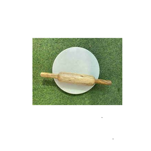 Polished Marble Roll <b>Pin</b> with Duty and Soild <b>Rolling</b> <b>Pin</b> with <b>Wood</b> Handle and Handmade Use for at Best Price - Product Image 6