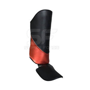 Protège-tibias de boxe pour l'entraînement et le combat avec mousse haute densité et sangles sécurisées Protège-tibias de boxe durables - Product Image 2