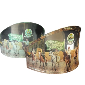 Trofeo de reconocimiento personalizable del premio de la curva militar de acrílico elegante para honrar el servicio y el sacrificio - Product Image 1